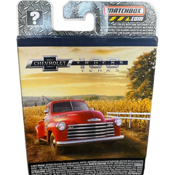 Matchbox 100 Year Anniversary Chevrolet Trucks 5-Pack, 1:64 Scale - Picture 5 of 5
